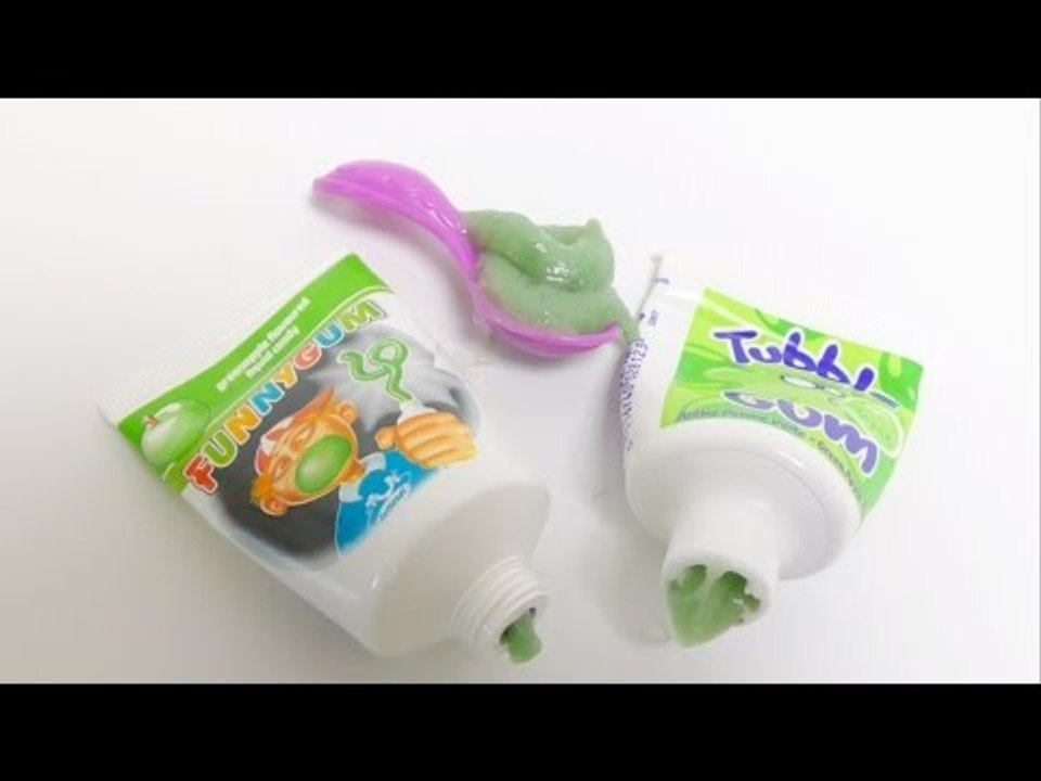 Funny Gum & Tubble Gum -  Apple Gum Tubes