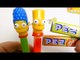 PEZ Simpsons Bart & Marge Dispenser