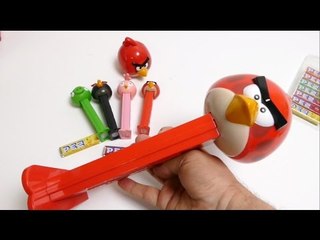 下载视频: PEZ - Giant Angry Birds Dispenser - Red Bird Candy Spender