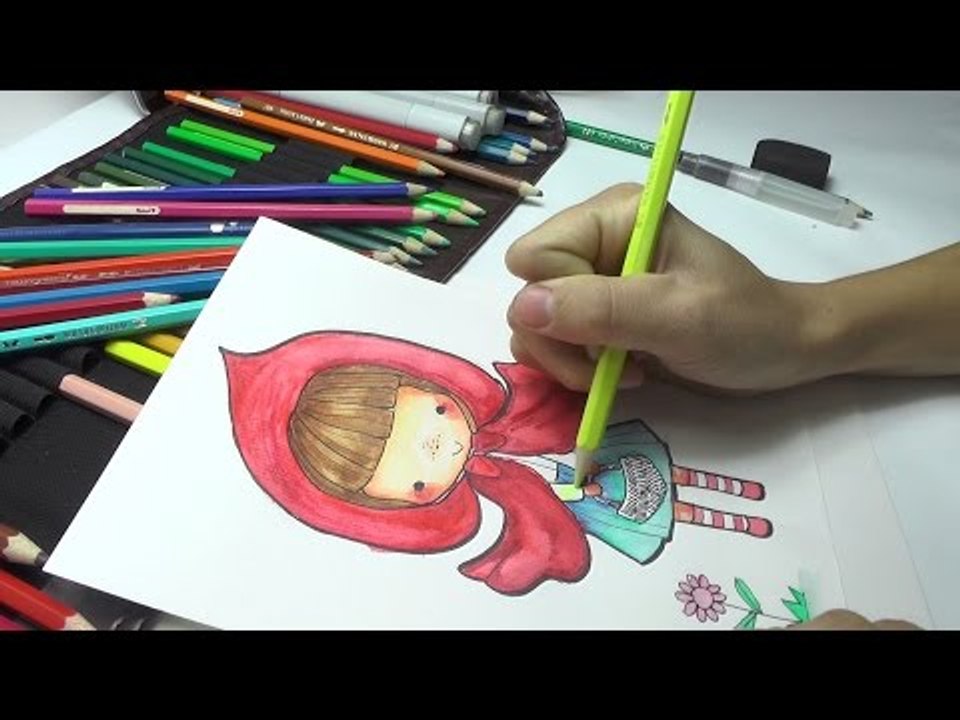 Little Red Riding Hood - How To Draw Easy Step by Step DIY