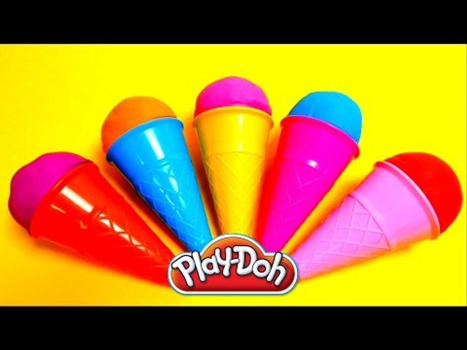 Play-Doh Surprise Egg Ice Cone - Minions, Peppa Pig, Filly Witchy, SpongeBob Toys
