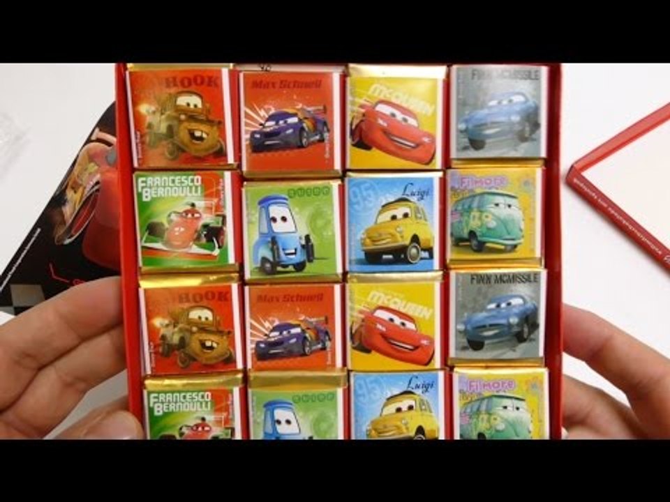 Disney  Cars Chocolate Memory Puzzle Playset