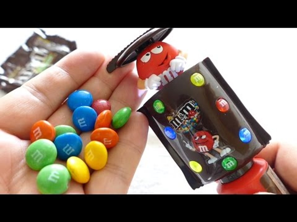 M&M Candy POP UP GLOW Light Dispenser