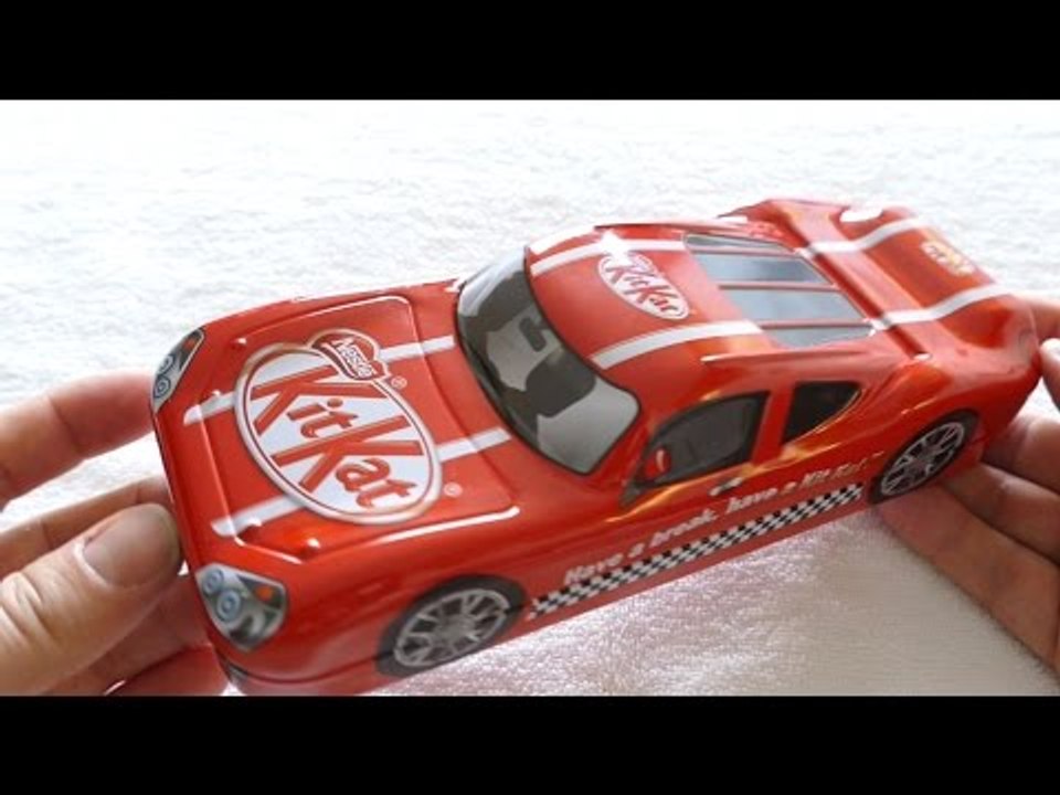 Hot Red Chocolate KitKat Car