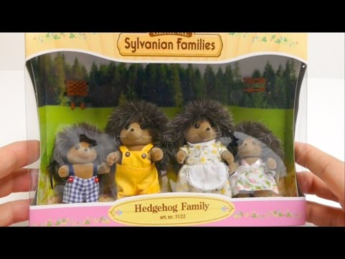 Brand New In Box Sylvanian Families Family Set 4018 Hedgehog Family /3