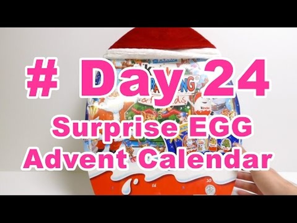 Surprise Egg Advent Calendar 2015 Day 24/24