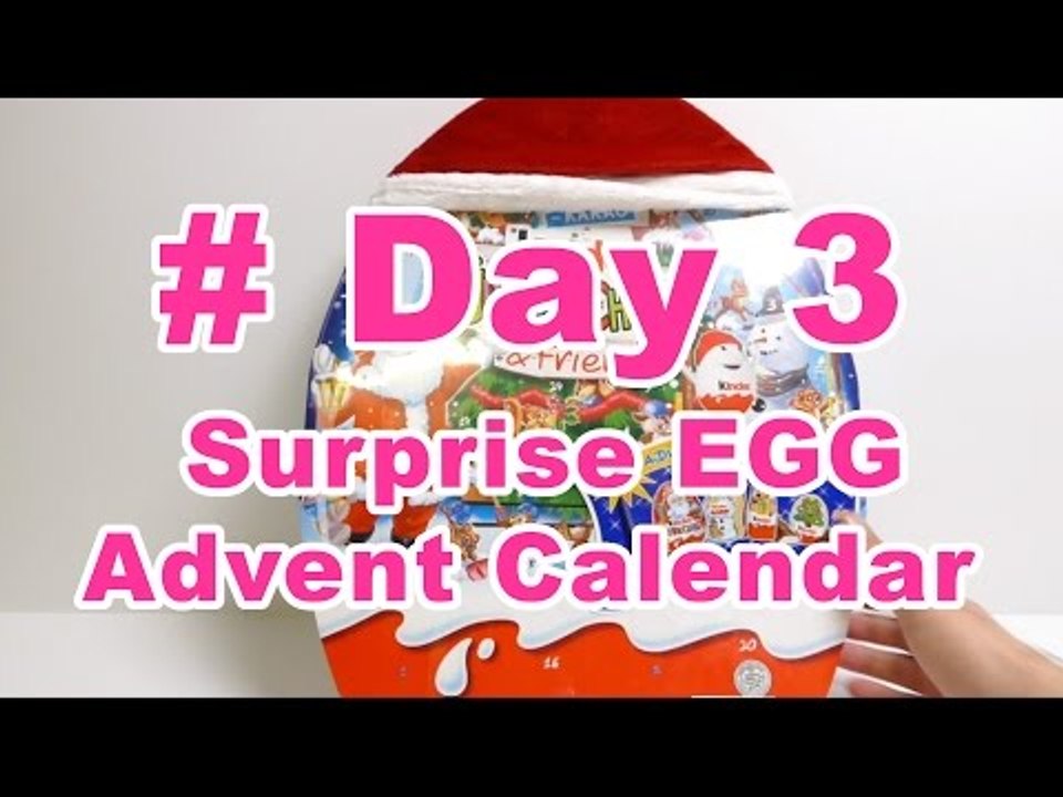Surprise Egg Advent Calendar 2015 Day 3/24