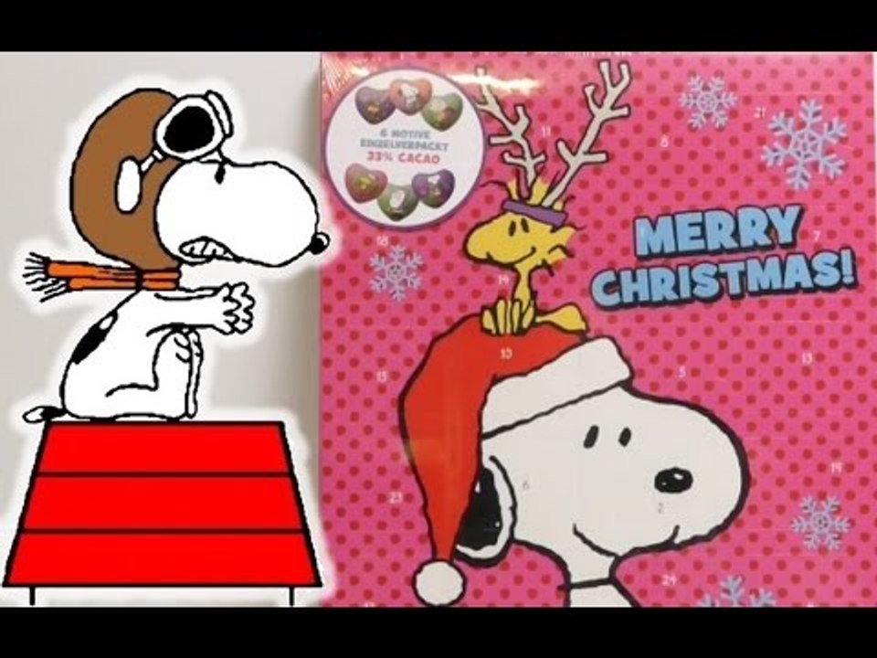 Snoopy Dog Advent Calendar Christmas
