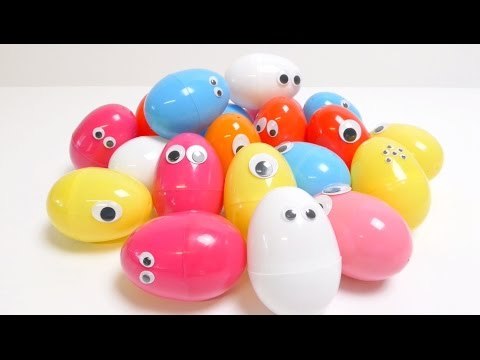 20 Surprise Eggs HELLO KITTY MINIONS MONSTER ACADEMY