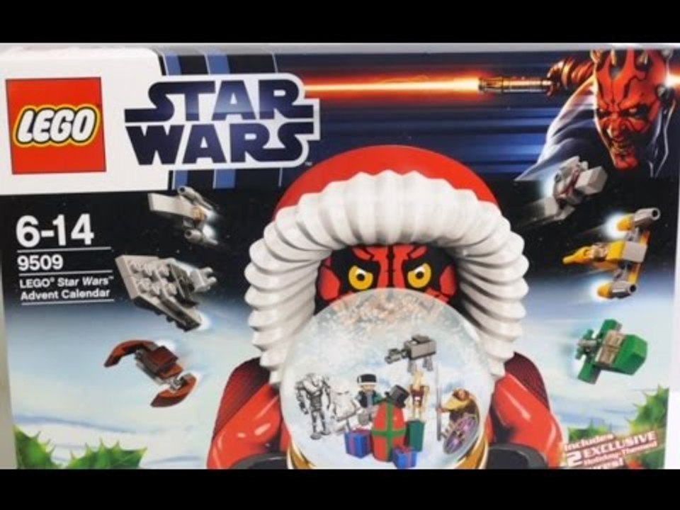LEGO Star Wars Advent Calendar 9509 Unboxing