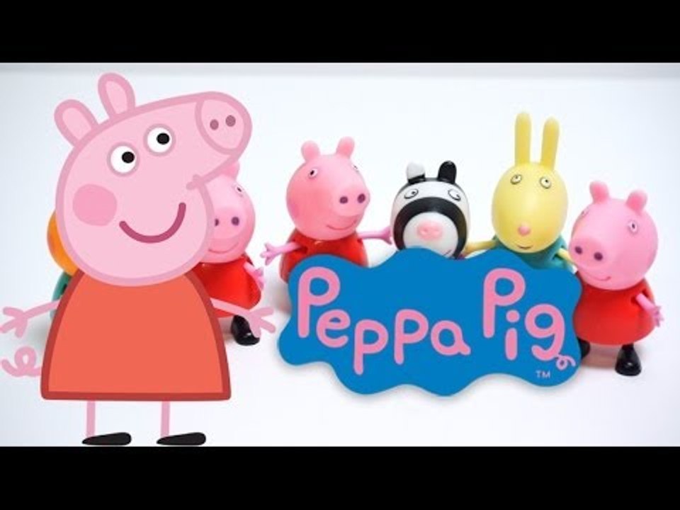 Peppa Pig Figures Toys Unboxing
