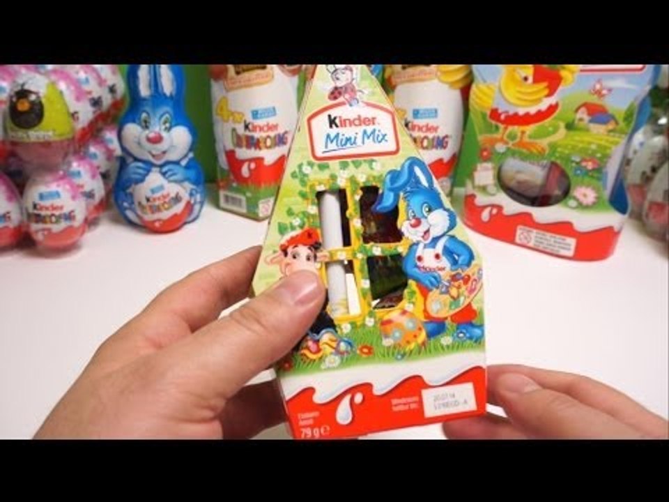 Đồ chơi bóc trứng socola Kinder Mini Mix kẹo socola