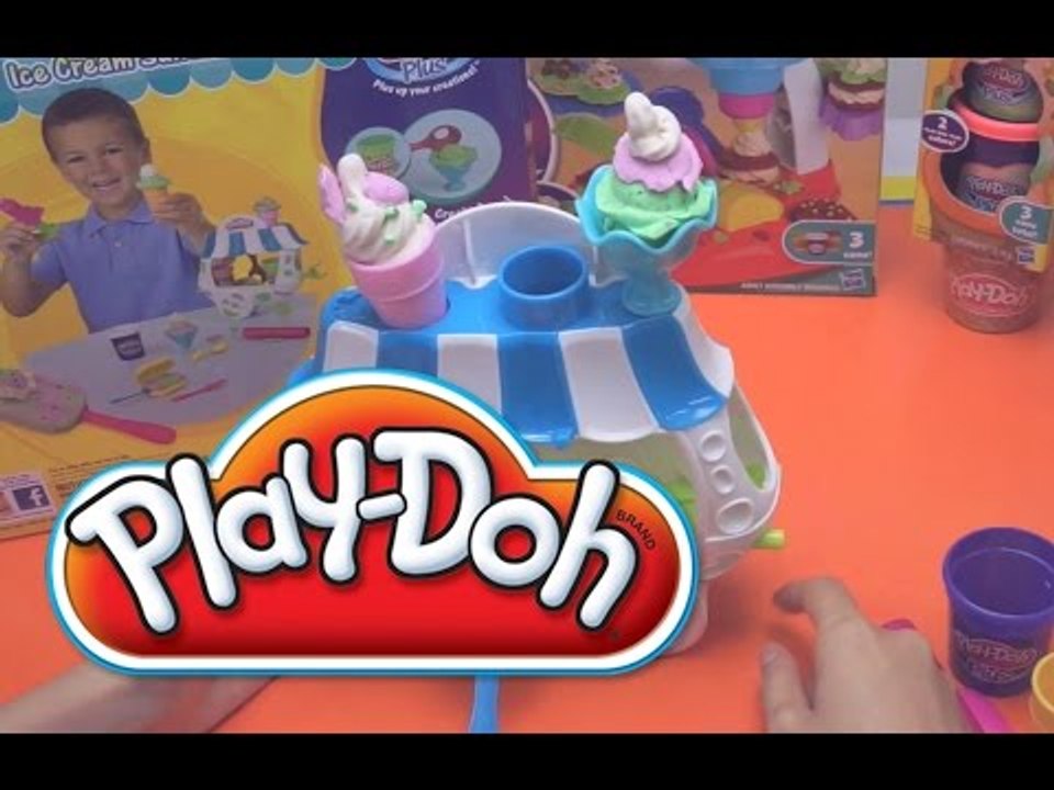 PLAY-DOH Sundae Cart Ice Cream Shop Playset Sweet Shoppe