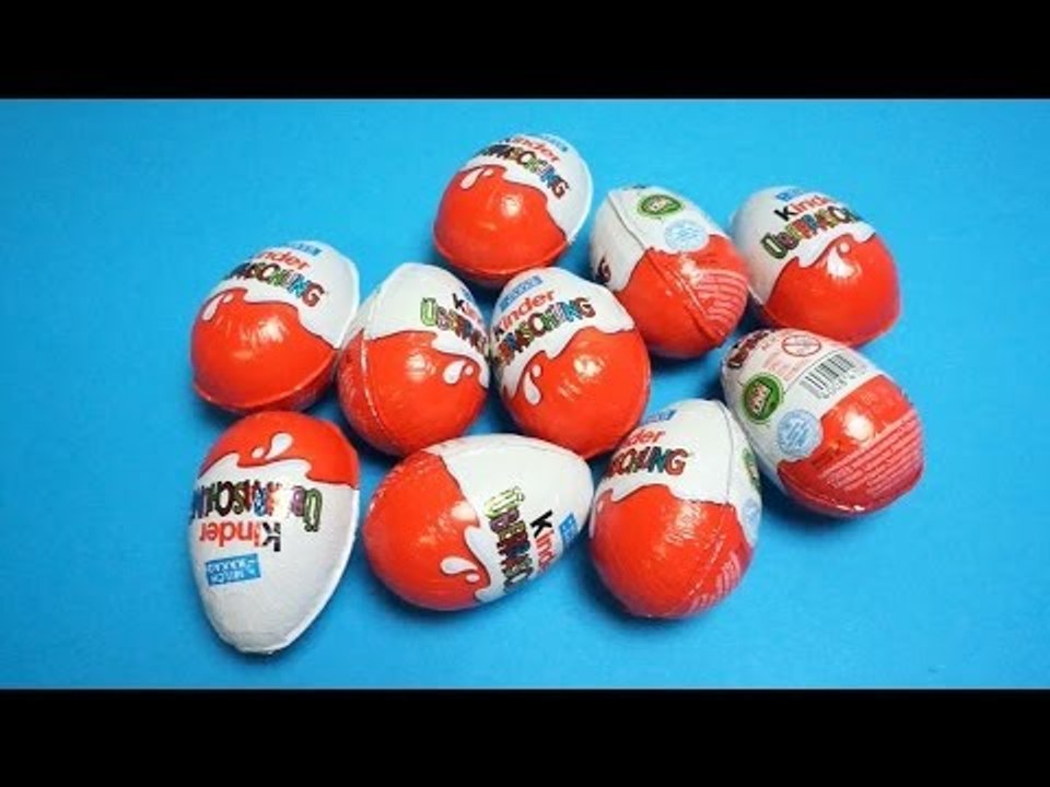 Bóc trứng socola Kinder Surprise Eggs với quà tặng bất ngờ Chuột túi Kangaroo