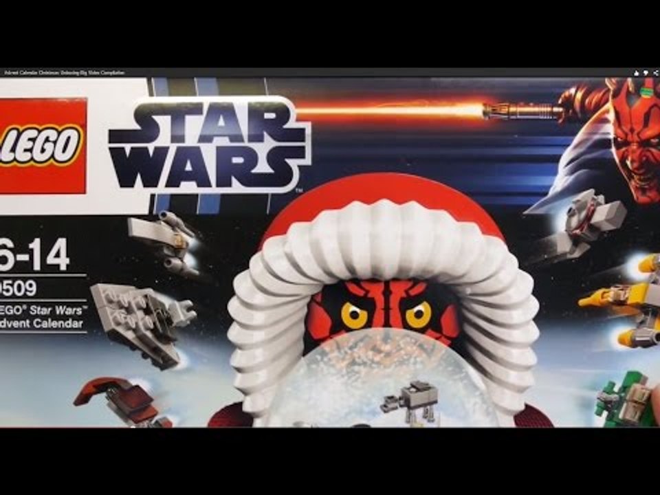 124 Minutes Advent Calendar Christmas Unboxing Big Video Compilation