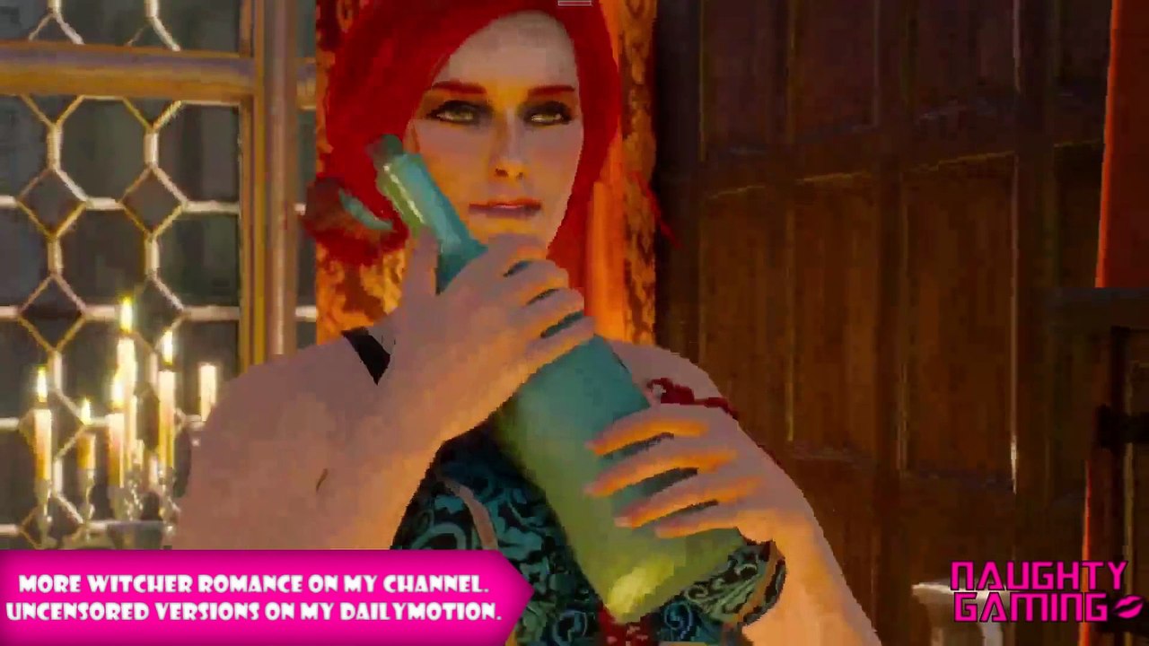 The Witcher 3 Threesome Yennefer and Triss Sex Scene 2016
