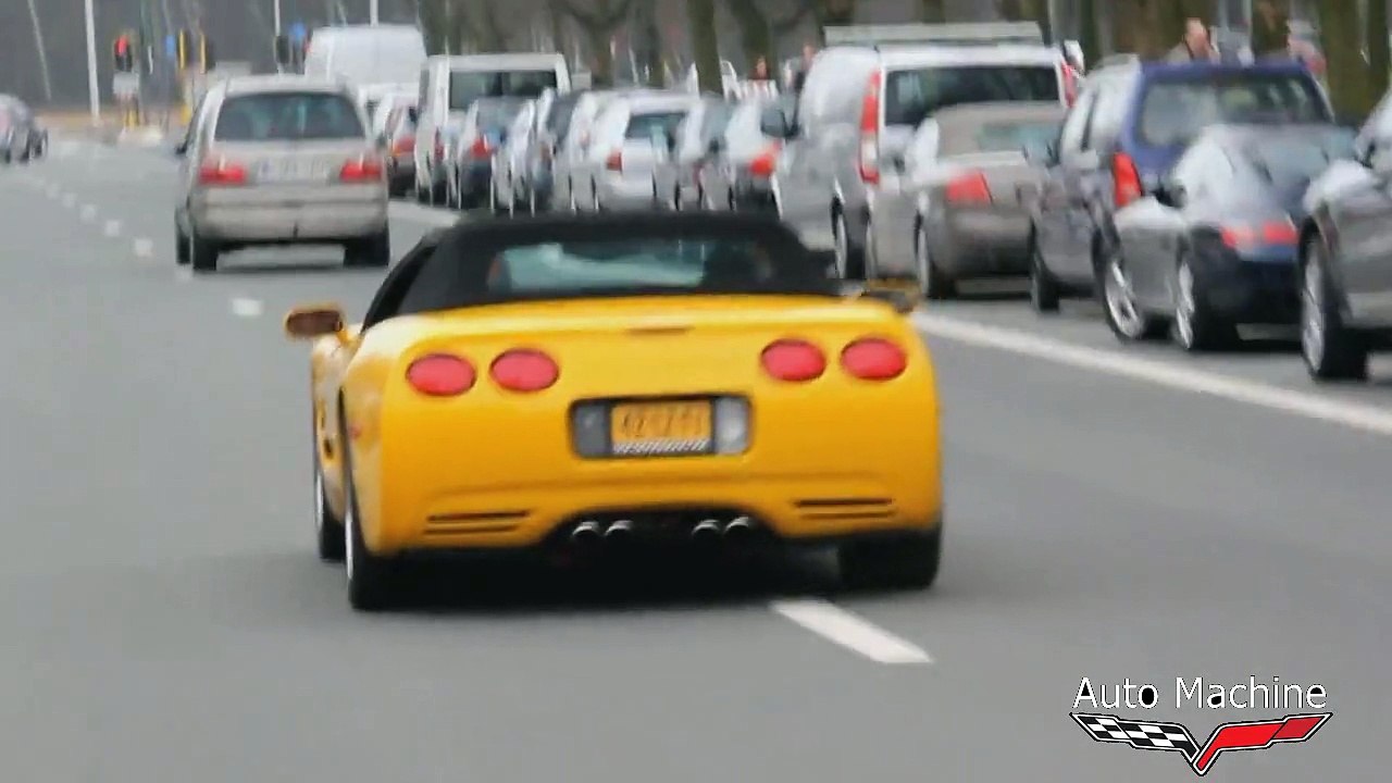 Supercar sounds_ C63 AMG, De Tomaso Pantera, 599 GTO, SLS AMG Roadster, GranTurismo S!