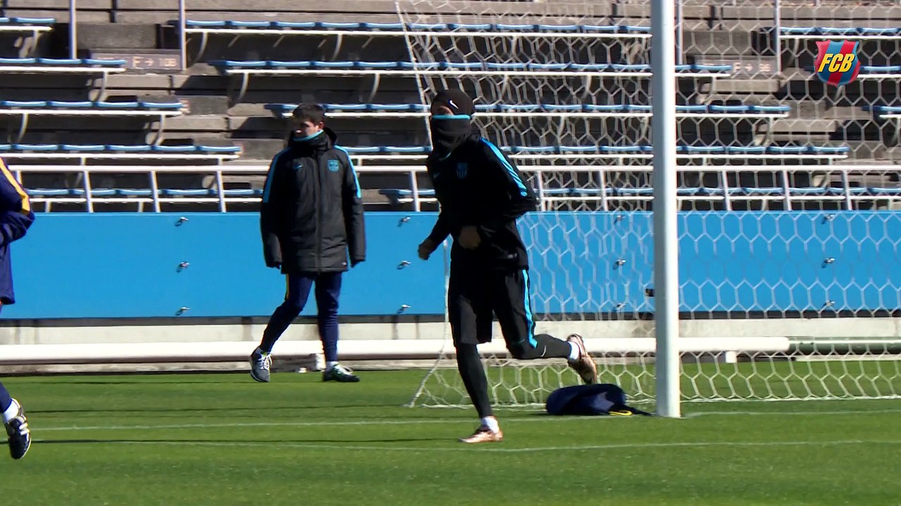 FC Barcelona training. Neymar Jr continued his recovery