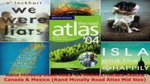 Download  Rand McNally Road Atlas 04 Midsize United States Canada  Mexico Rand Mcnally Road PDF Free