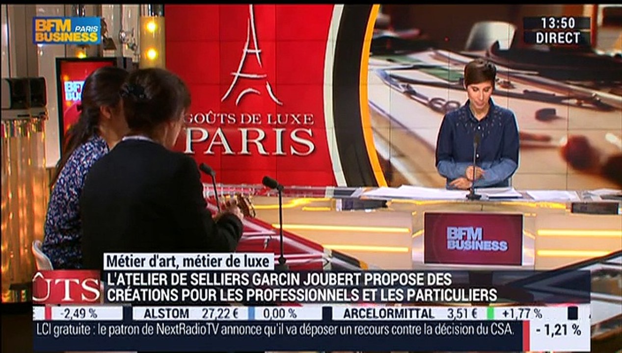 Métiers d'art, Métiers de luxe: Sellier maroquinier - 18/12