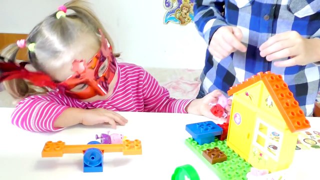 Мисс Лерис Открывает Очень Много Игрушек Свинка �