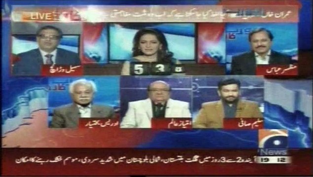 Geo News talk shows Reports card (Sohail Warraich) 18 December,2015