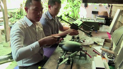 En Birmanie, la jeune génération s'attaque au marché des drones