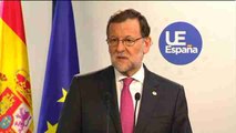 Rajoy pide el voto para evitar una coalición de izquierda y extrema izquierda