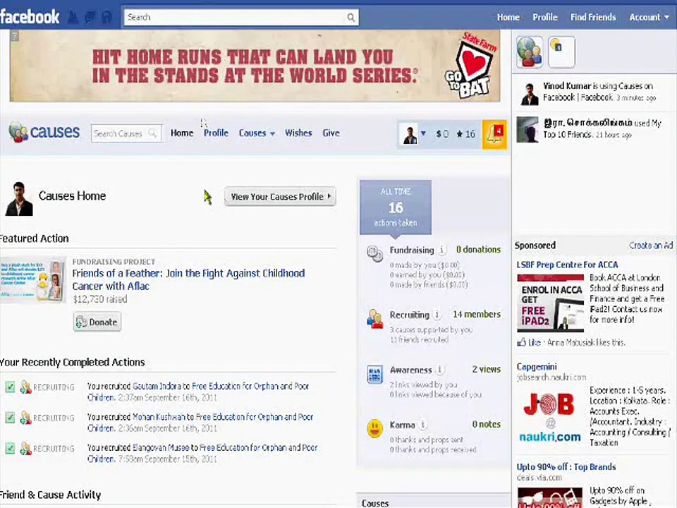 How to Create Cause in Facebook