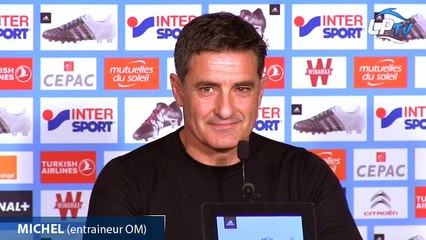 Le discours de Michel sur le mercato