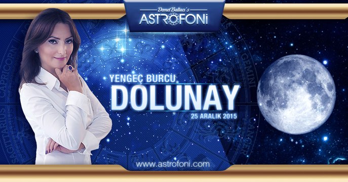 Yengeç Burcunda Dolunay 25 Aralık 2015