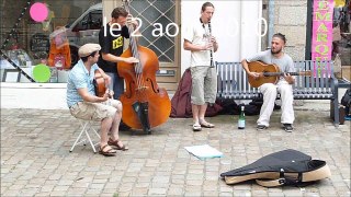 Jazz manouche à Vannes le 2 août 2010