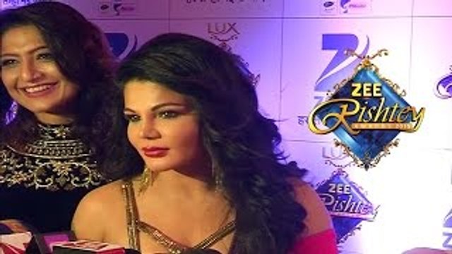 Ek Kahaani Julie Ki Rakhi Sawant at Red Carpet of Zee Rishtey Awards 2015 Full Show