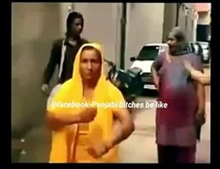 New 2016 Punjabi aunty got some moves