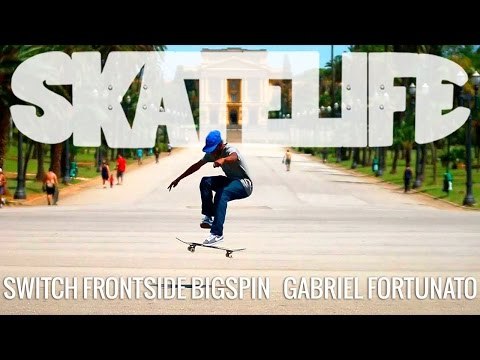 Switch Frontside Bigspin | #SKATELIFE Tutorial | Gabriel Fortunato