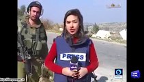 اسرائیلی فوجیوں کا فلسطینی رپورٹر کے ساتھ غیر انسانی سلوک