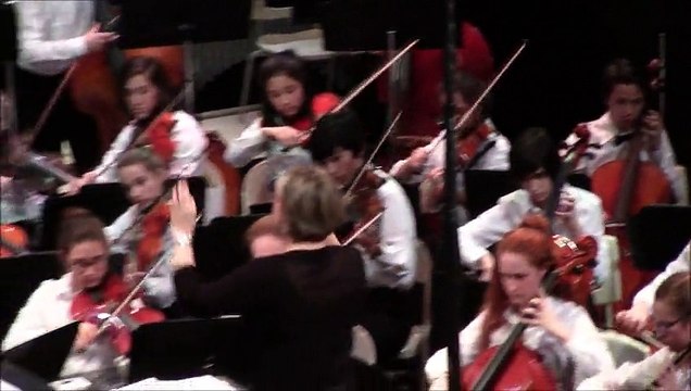 Orchestre a Cordes Junior JFP Folk Tune & Fiddle Dance Christmas Concert Hall Le Plateau, Montreal 16 Decembre 2015