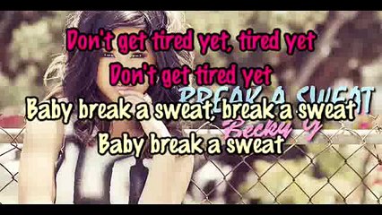 KARAOKE BECKY G - Break a sweat