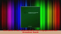 Lesen  Die Bank in der Gesellschaft Das Engagement der Dresdner Bank Ebook Frei