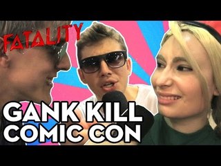 GANK E KILL  - CAUSANDO O PÂNICO COM AS COSPLAYS, ESPECIAL CCXP COM TISTOCCO E PANTERA