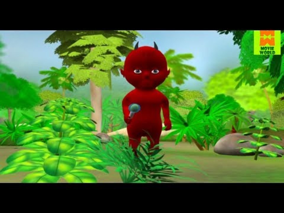 Om Hreem Kuttichathan (3D) - Michanum Kichanum - Kids Animation Story [HD]