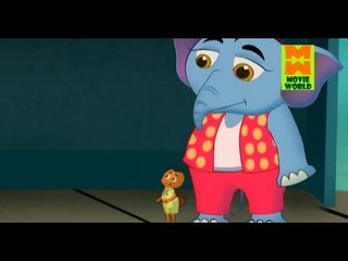 Elephant With Ant In Bus Stop Malayalam Comedy Animation (ആനയും ഉറുബും Vol.3)