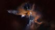 Hubble se suma a Star Wars con un sable láser cósmico