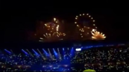 جانب من حفل افتتاح استاد جابر الدولي
