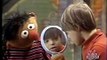 Classic Sesame Street Ernie and Jason Use a Mirror