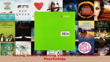 Taking Sides Clashing Views in Educational Psychology Download