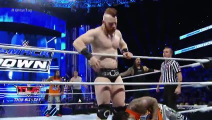 WWE Roman Reigns, Dean Ambrose & The Usos vs. The League of Nations- SmackDown, December 10, 2015