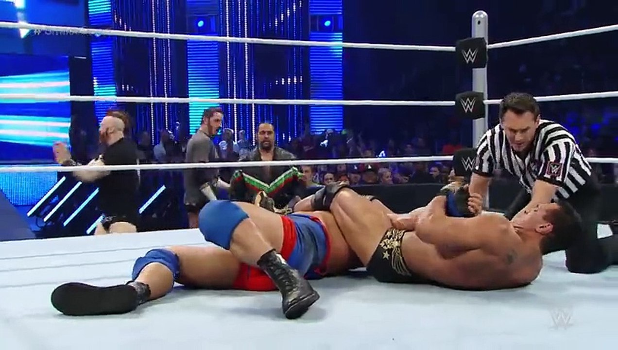 WWE Ryback vs. Alberto Del Rio- SmackDown, December 17, 2015