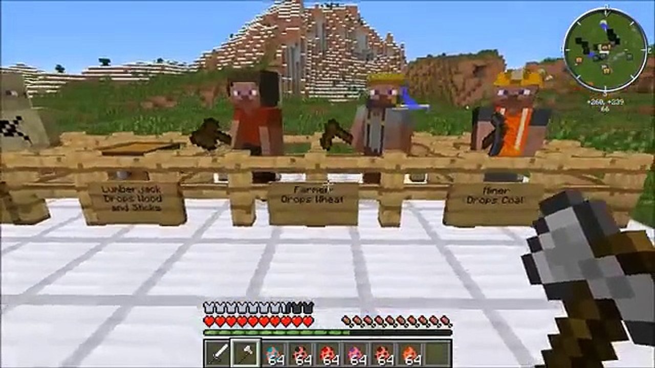 Minecraft_ MO' PEOPLE (NOTCH, PSYCHOPATH, SUICIDE BOMBER, & MORE!) Mod Showcase