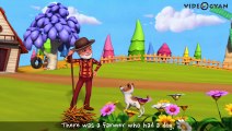 Bingo Dog Song - 3D Rhymes - Bingo Rhymes For Children